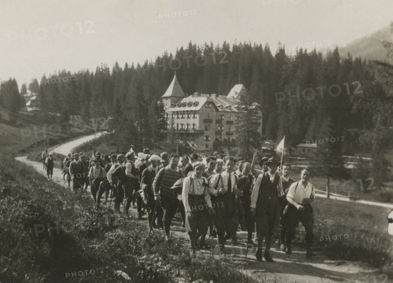 Hikers on the move.