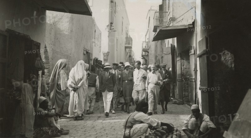 In the Jewish quarter of Tripoli.