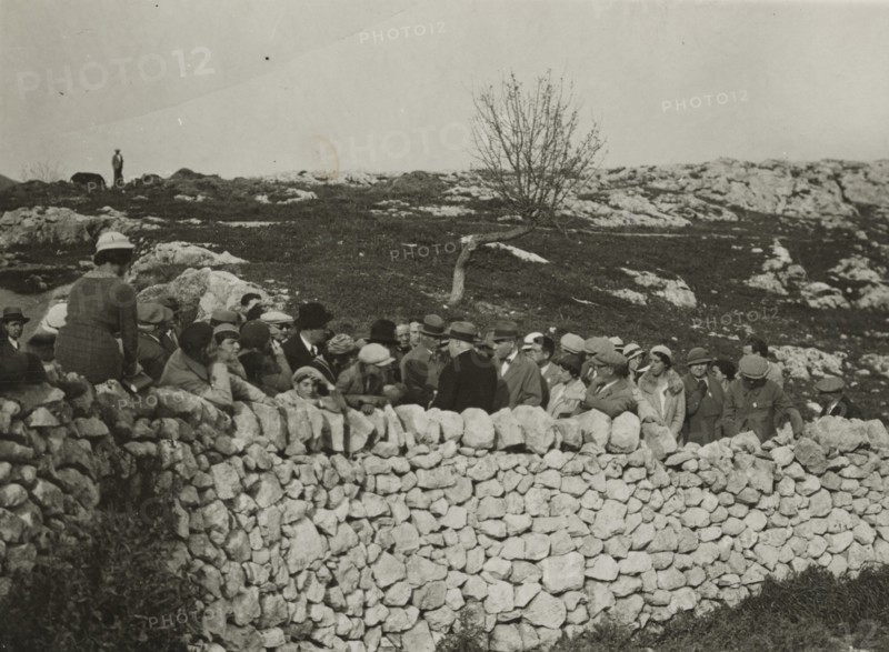 During a visit.