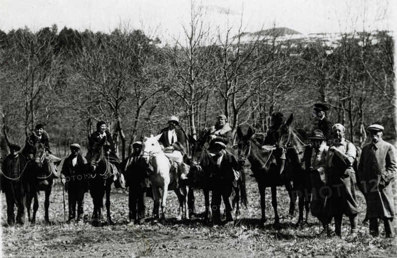 Leaving for Etna. 
	
		1924