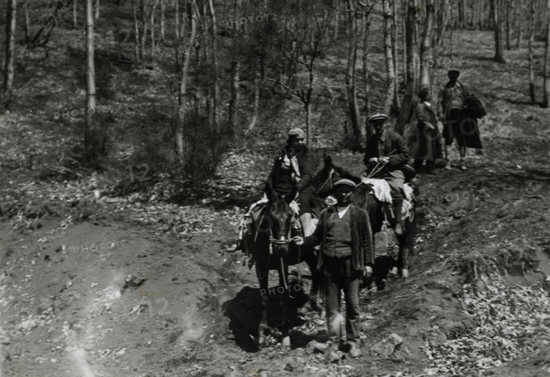 Climbing Etna. 
	
		1924