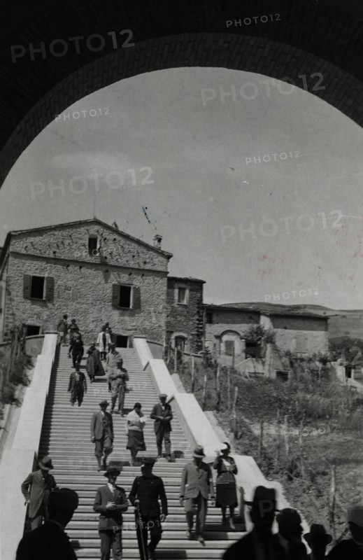 The Duce's birthplace in Predappio. 1931