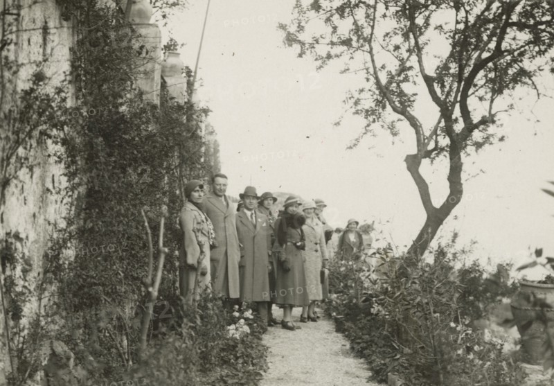 At the Hotel San Domenico in Taormina. 1924