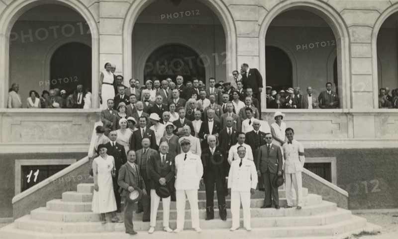 Touring Club Members  of the Italian Touring Club in Tripoli. 1931