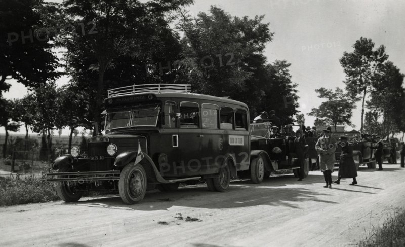 The visit to the Lamone reclamation works. 1931
