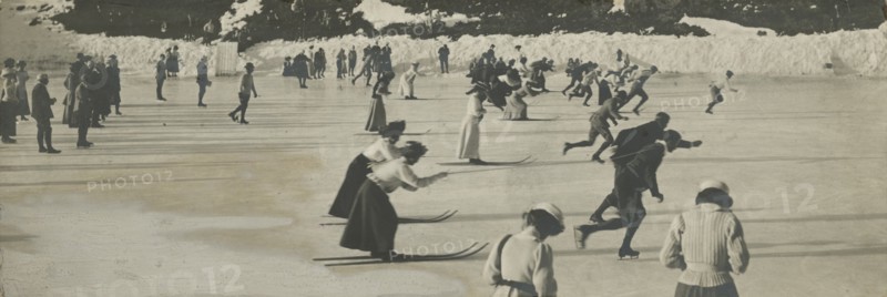 Inauguration of the International Fine Arts Exhibition at Vigna Cartoni. 1911