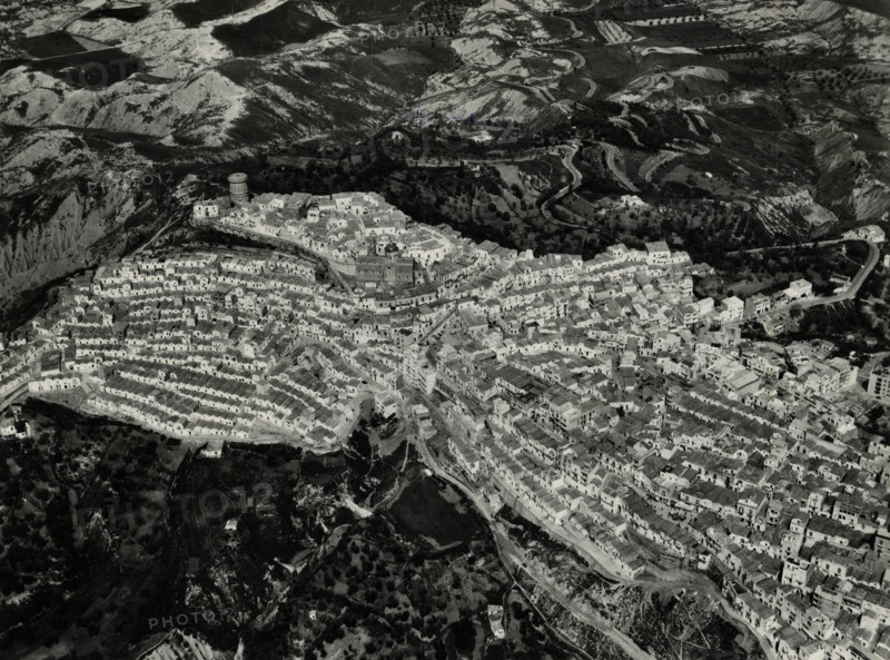 Aerial view of Pisticci