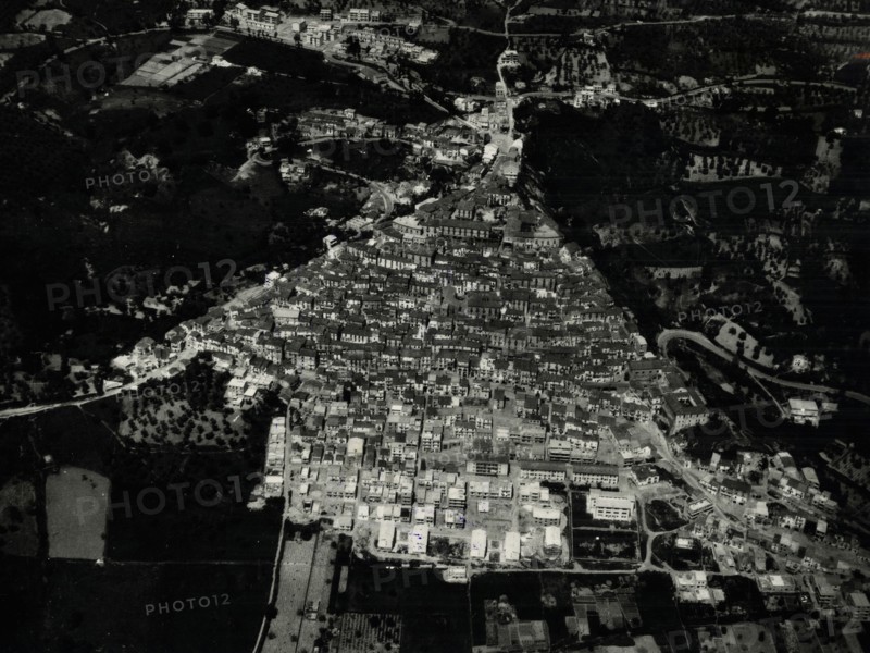 Aerial view of Senise.