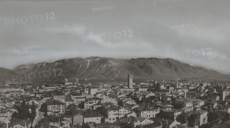 Bassano with the Monte Grappa massif.