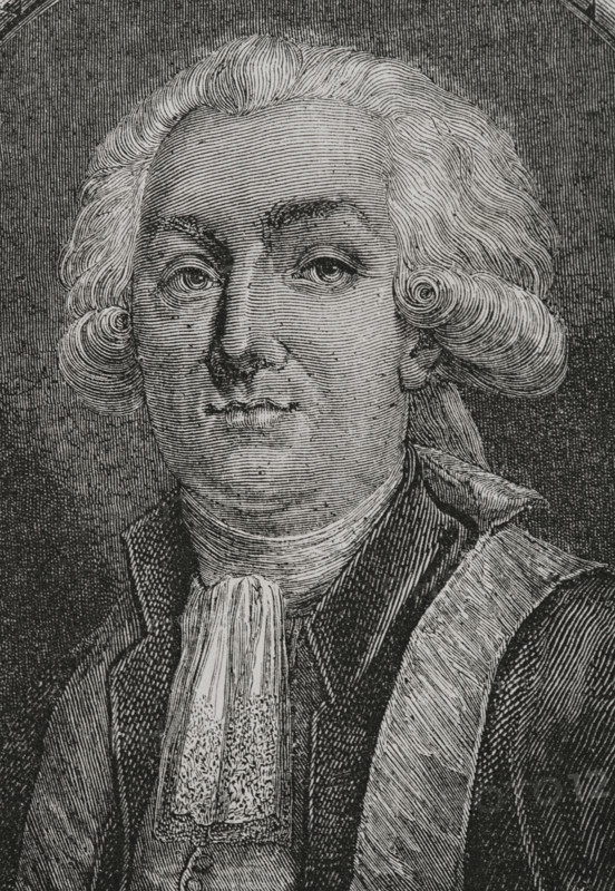 Gerard de Lally-Tollendal (1751-1830), Marquis de Lally-Tollendal. French politician. He was elected deputy to the Estates General for the nobility of Paris in 1789. He took part in the early stages of the French Revolution, but, as a conservative, he quickly rejected more far-reaching change. Portrait. Drawing by Hippolyte de la Charlerie. Engraving by Pannemaker. ""History of the French Revolution"". Volume I, 1876.