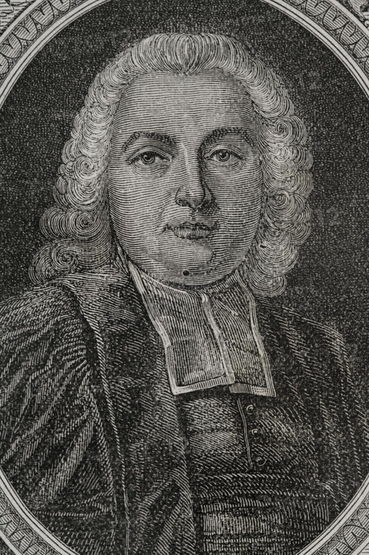 Guillaume-Chretien de Lamoignon de Malesherbes, known as Malesherbes (1721-1794). French statesman, minister and counsel for the defense of King Louis XVI. Died by guillotine during the Reign of Terror in the French Revolution. Portrait. Engraving by Pannemaker. ""History of the French Revolution"". Volume I, 1876.