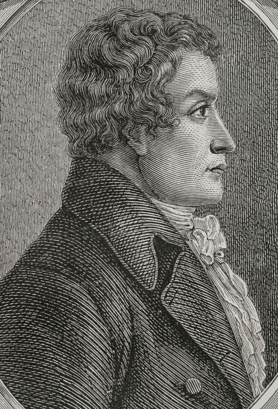 Antoine Christophe Merlin (1762-1833), known as Merlin de Thionville. French politician. On 4 September 1791 he was elected deputy for the department of Moselle to the Legislative Assembly. In September 1792 he was re-elected deputy for Moselle to the National Convention. He took part in the Thermidorian Reaction that led to the fall of Robespierre and was appointed to the Committee of General Security on 31 July 1794. Member of the Council of Five Hundred under the Directory. Portrait. Engraving. ""History of the French Revolution"". Volume I, 1876.