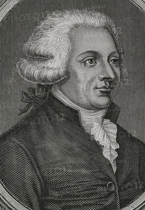 Emmanuel de Pastoret (Claude Emmanuel Joseph Pierre de Pastoret) (1755-1840), Marquis de Pastoret. French lawyer, author and politician. Elected deputy for Paris in the Legislative Assembly, of which he was president from 3 to 16 October 1791. President of the Council of Five Hundred from 18 August to 21 September 1796. Lord Chancellor of France and President of the Chamber of Peers from 1829 to 1830. Portrait. Engraving. ""History of the French Revolution"". Volume I, 1876.
