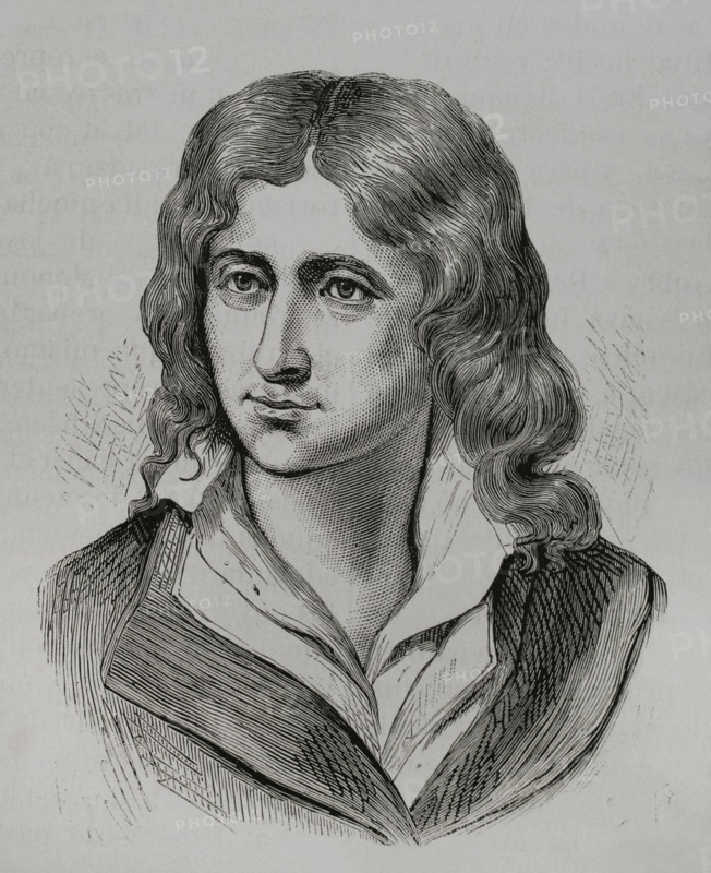 Jean-Marie-Claude-Alexandre Goujon (1766-1795). French politician. Deputy at the National Convention (15 April 1794-17 June 1795). He was sentenced to death after the insurrection of 1 Prairial Year III (20 May 1795), committing suicide before being executed. Portrait. Engraving. ""History of the French Revolution"". Volume I, part 2, 1879.