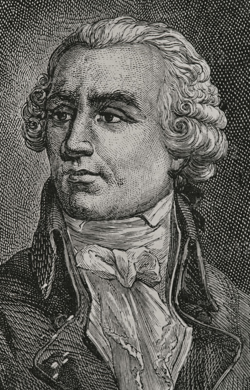 Jean-Girard Lacuee (1752-1841), Count of Cessac. French general and politician. Minister for War under Napoleon (3 January 1810 to 20 November 1813). Portrait. Engraving by Pannemaker. ""History of the French Revolution"". Volume I, part 2, 1879.