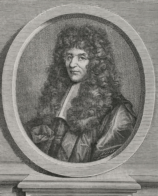 Guy-Crescent Fagon (1638-1718). French physician and botanist. Chief physician to King Louis XIV of France between 1693 and 1715. Engraving by Huyot based on the portrait by Hyacinthe Rigaud (1659-1743). XVIIme siecle: lettres, sciences et arts, France 1590-1700 (17th century: letters, sciences and arts), by Paul Lacroix. Published in Paris by Librairie de Firmin-Didot et Cie, 1882.