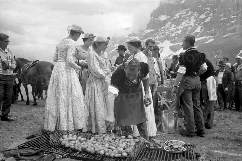 Journey on the occasion of centenary of first Cook travel through Switzerland, 1963