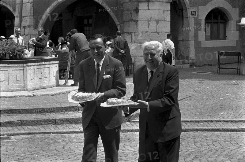Journey on the occasion of centenary of first Cook travel through Switzerland, 1963