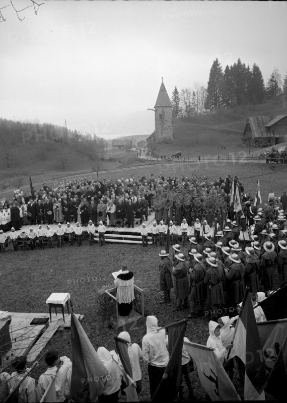Sermon at the commemoration 640 years Battle of Morgarten, 1955