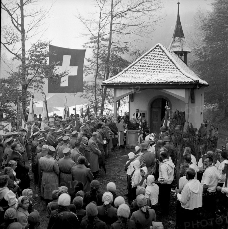 Commemoration 641 years Battle of Morgarten, 1956