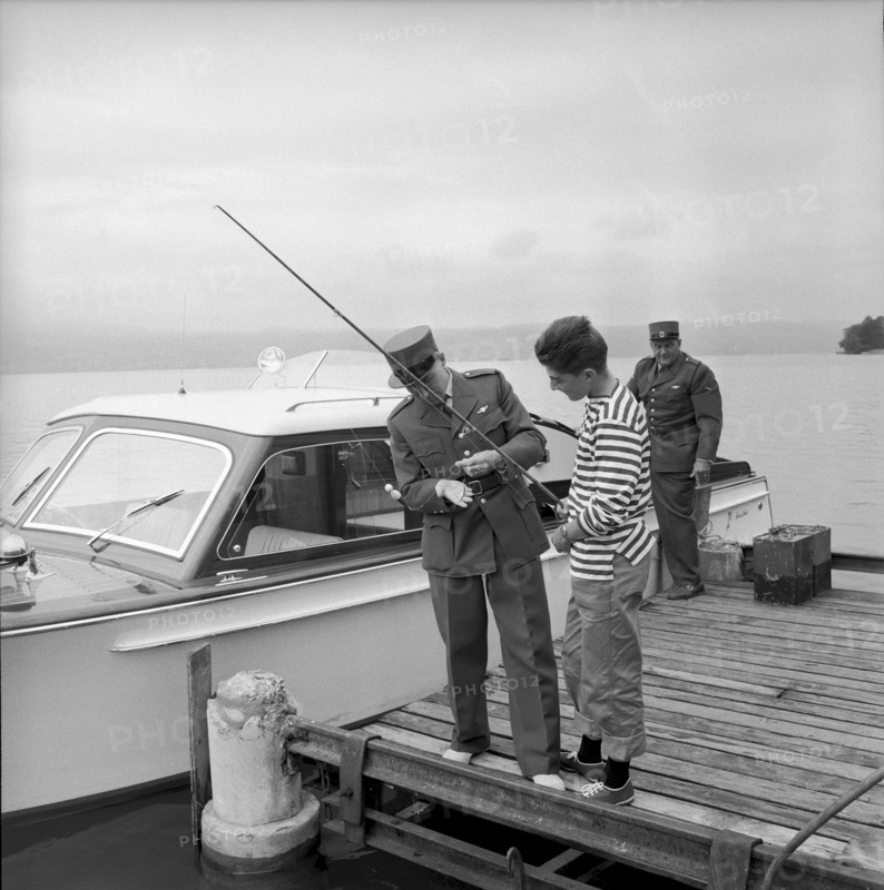 Water rescue police of the cantonal police Zurich 1957