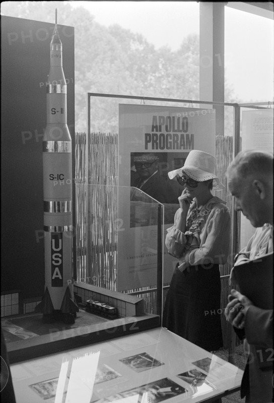 Outer space exhibition in Lucerne 1970