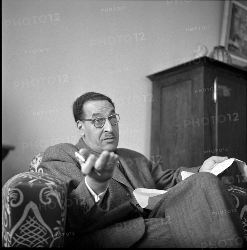 Ferhat Abbas in Montreux 1958