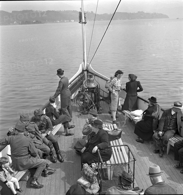 Shipping Lake Lucerne 1940
