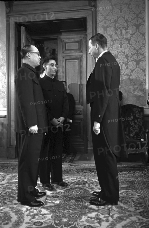 New Year reception at Federal Palace 1965: Li, Tschudi