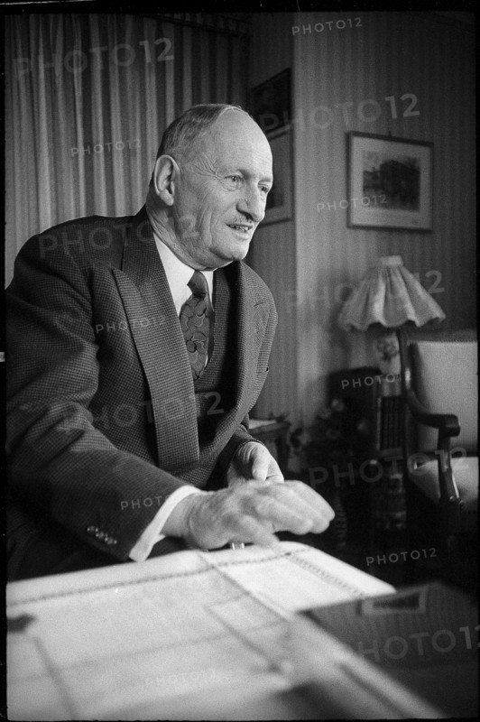Former Federal Councillor Paul Chaudet 1970