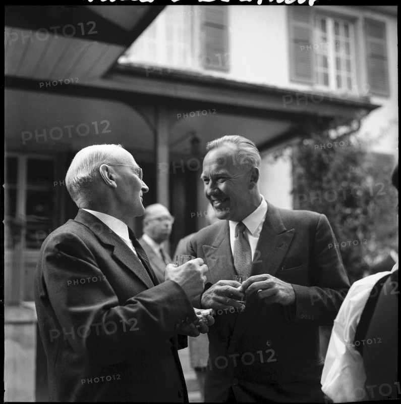 Swiss diplomats conference: excursion in Lagnau, Emmental 1961