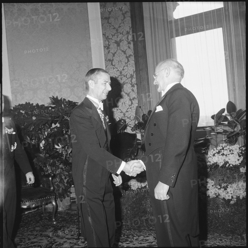 New Year reception at Federal Palace 1961: De Mello-Franco, Wahlen