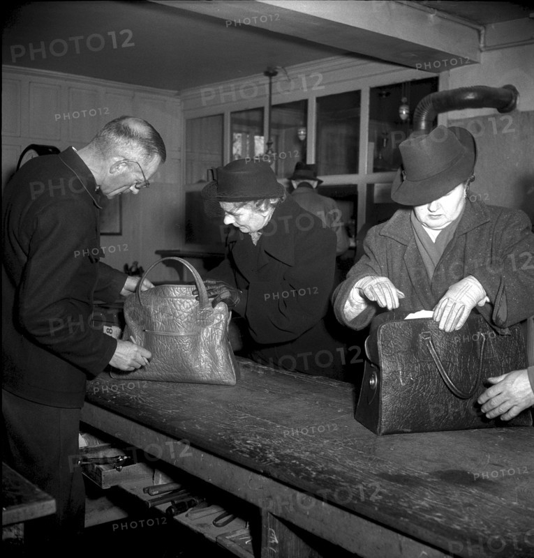Border control in Kreuzlingen 1948