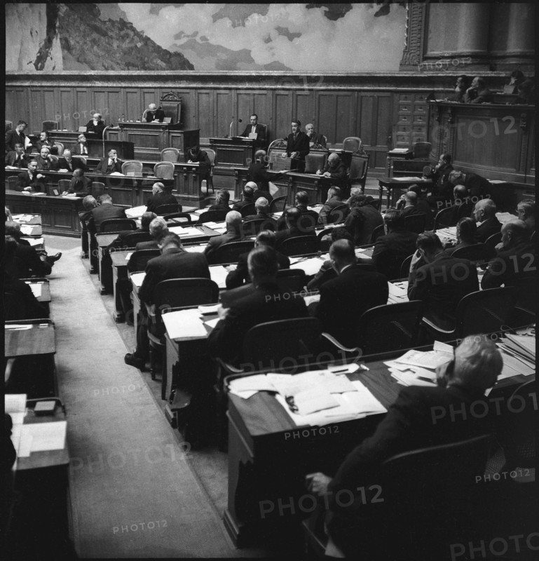 The Washiongton agreement adopted at Federal Parliament, Berne 1946