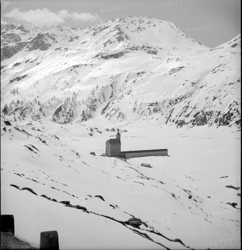 Simplon monastery (former hospice) 1948
