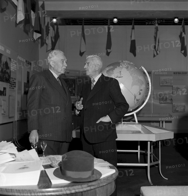 Prof. Montbourris, University of Istanbul, Edouard Chapuisat,Geneva 1943