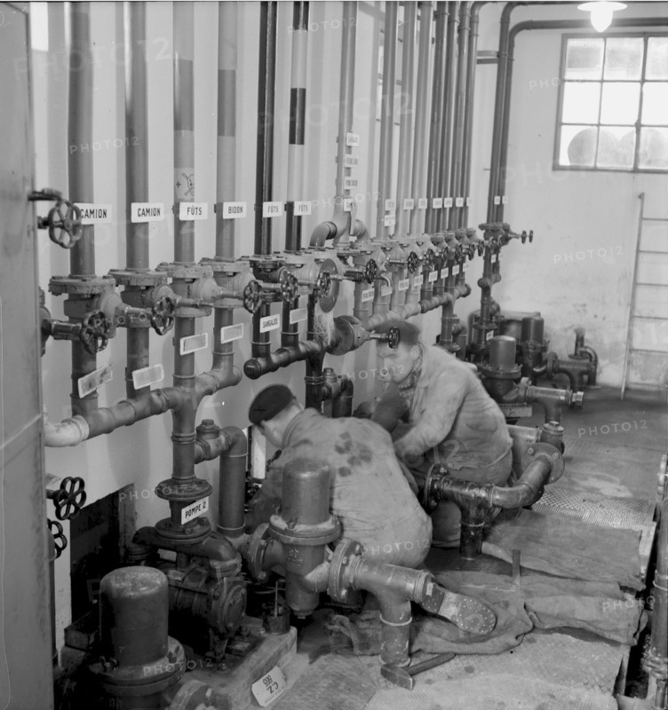 Lumina Shell-Depot, Bussigny 1945