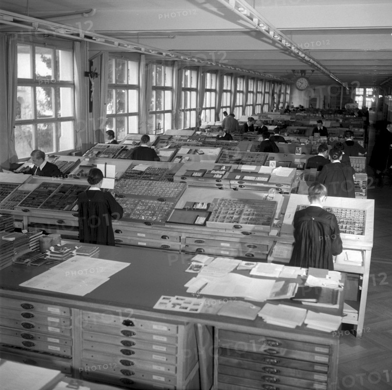 The Kleinen Schwestern von St. Paul in Fribourg 1959