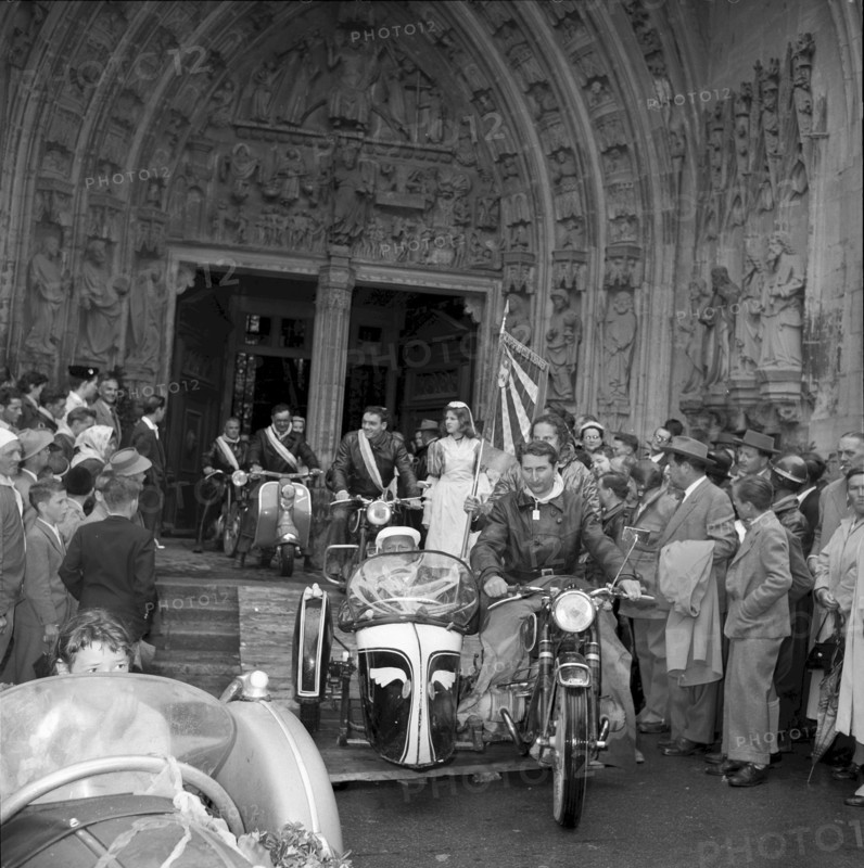 Swiss rally of Madonna der Zentauren, Fribourg 1958