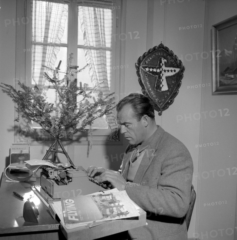 Christmas Eve 1957: Hermann Geiger, glacier pilot