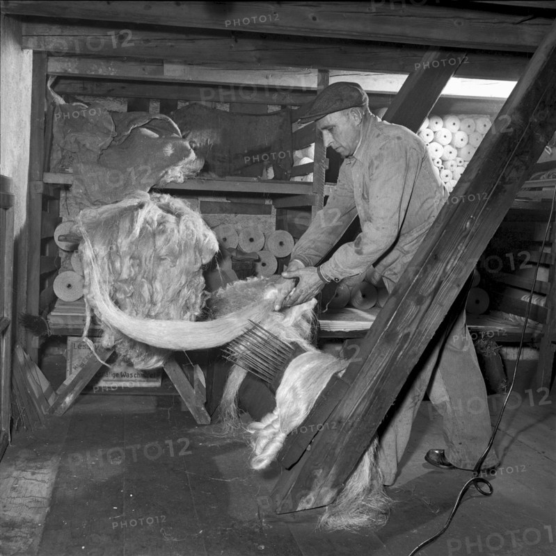 Rope production, Ropery Denzler Zurich 1952