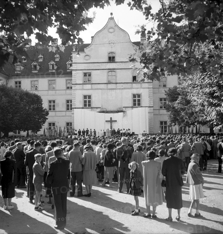 Eucharistic conference in Delemont 1951