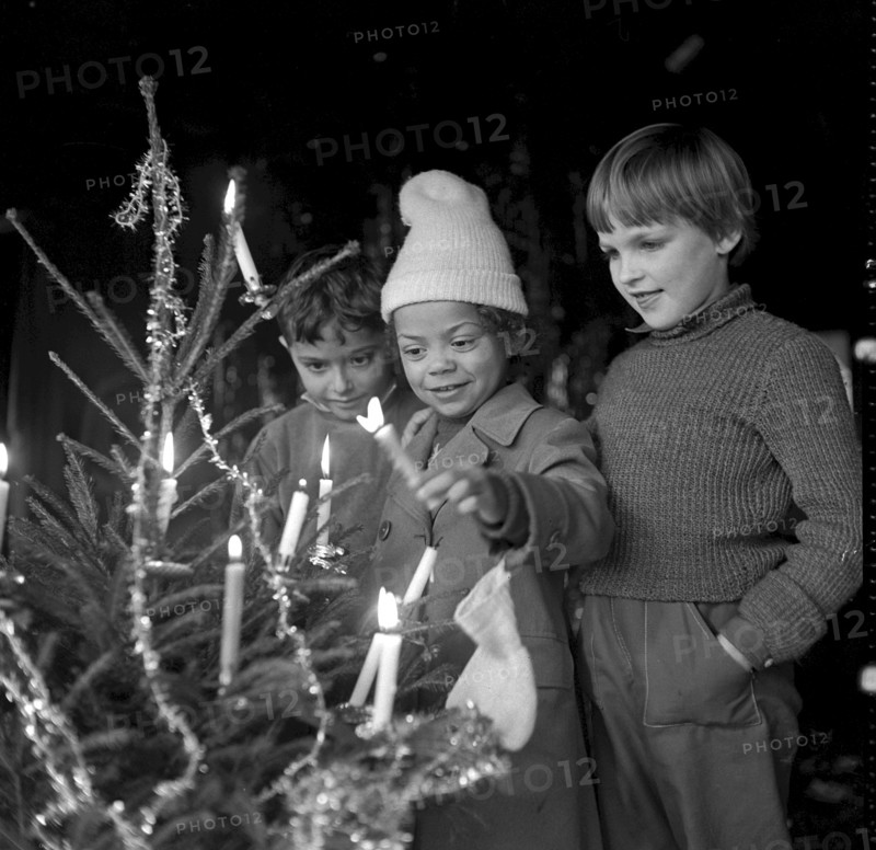 Christmas at the  Schule der Menschlichkeit 1956