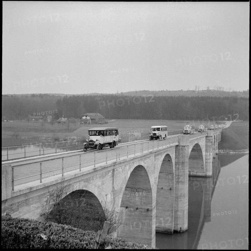 PTT celebrates postal bus 50th commissioning date 1956