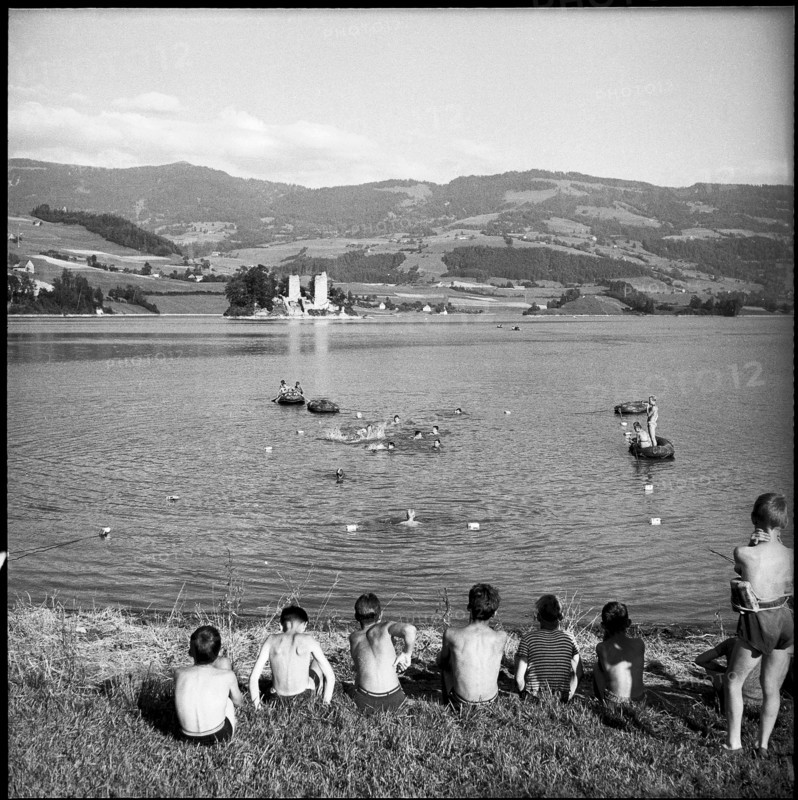 Boy scout camp near Bulle 1954