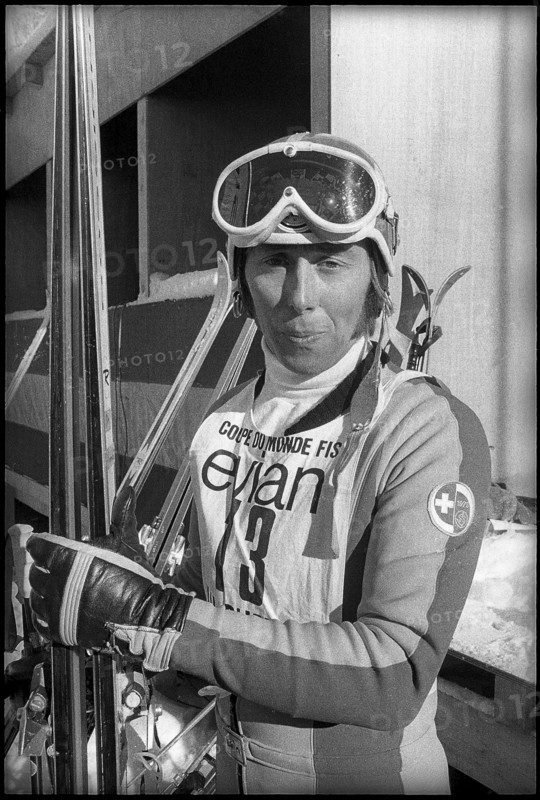 Ski World cup 1972/73, downhill Val d'Isere: Roland Collombin
