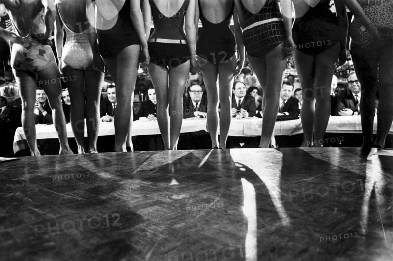Miss Switzerland 1968, pre-election, Kursaal Berne, candidates and jury
