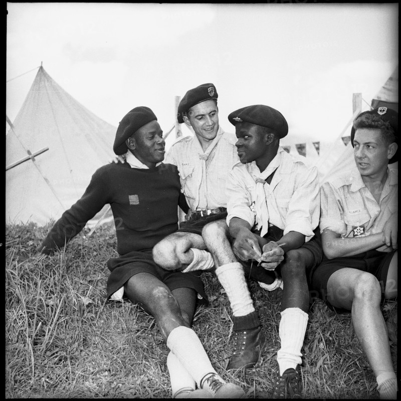 the 5th World Rover Moot in Kandersteg 1953