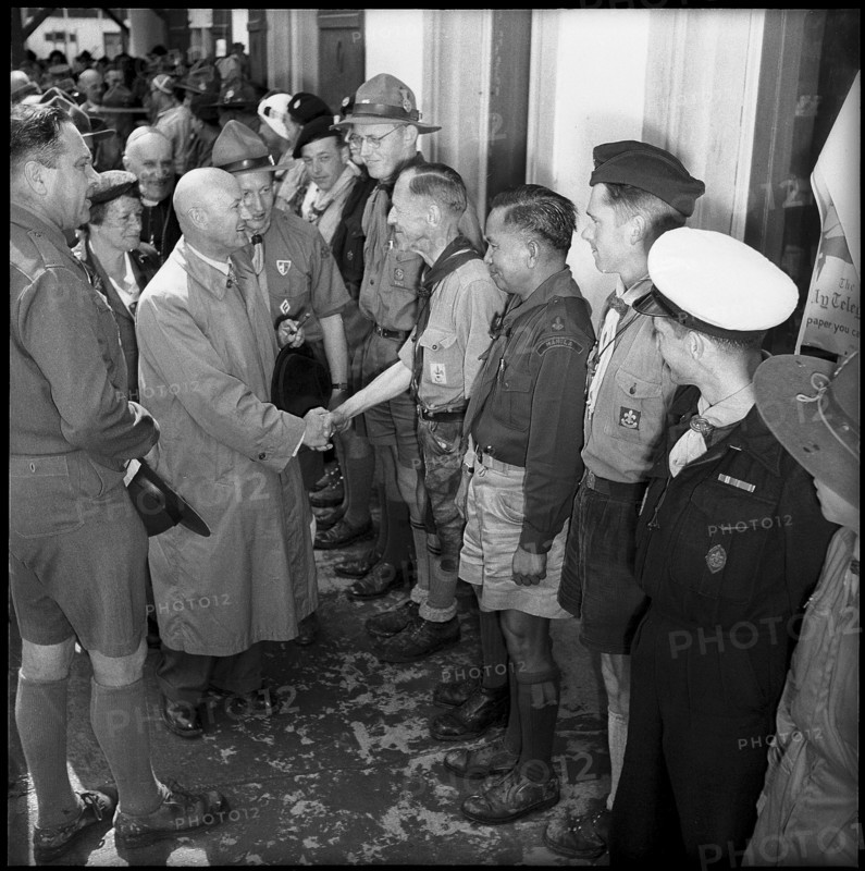 the 5th World Rover Moot in Kandersteg 1953
