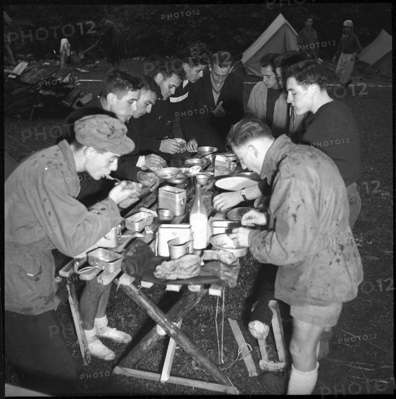 the 5th World Rover Moot in Kandersteg 1953